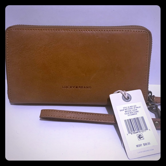 Lucky Brand Handbags - Luck Brand INZY DOUBLE ZIP WALLET